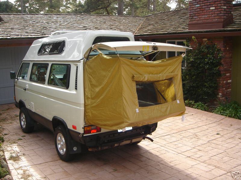 Rear door tent | Vanagon Hacks & Mods – VanagonHacks.com