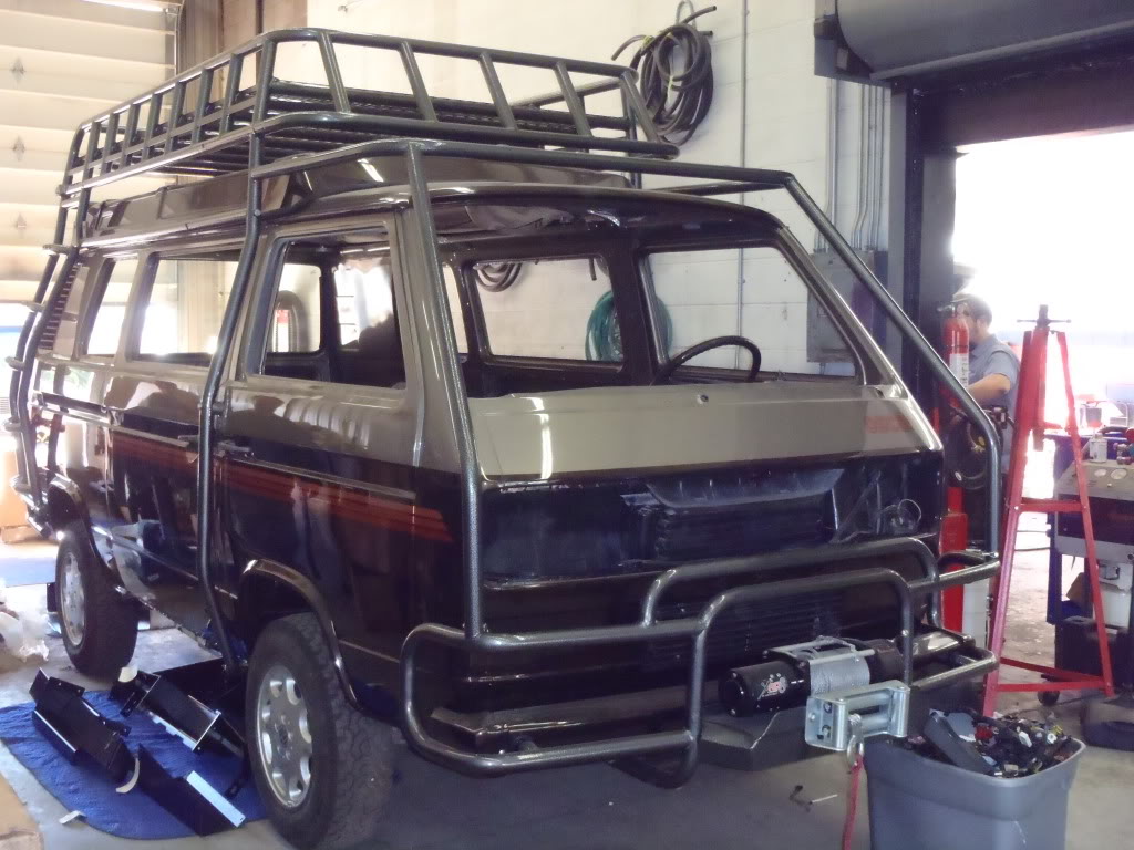 Vw Vanagon Front Racks/light Bars