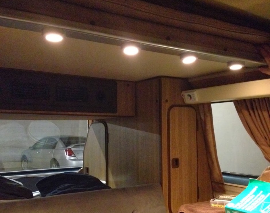 LED ceiling lights in the Vanagon | Vanagon Hacks & Mods – VanagonHacks.com